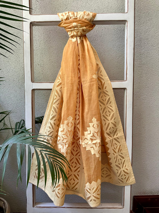 GITA  APPLIQUE  DUPATTA