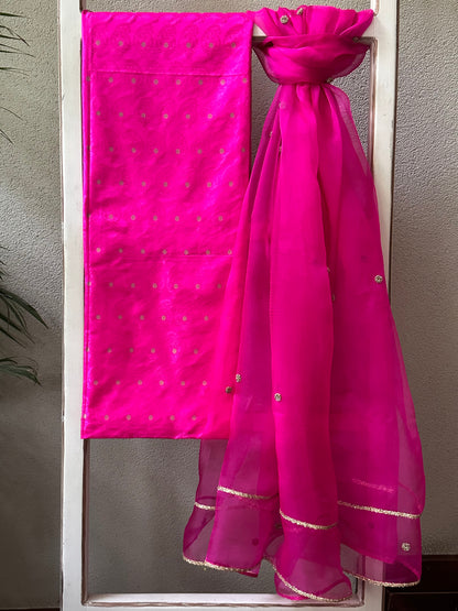 NARMADA 2 PIECE  SILK  SUIT  SET