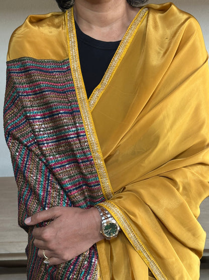 MADHU MALTI LACE SARI