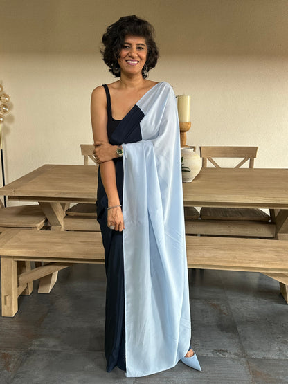 SKY LIGHT SAREE