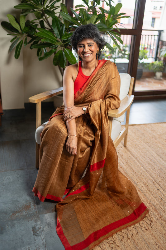 JANVI  SILK  SARI