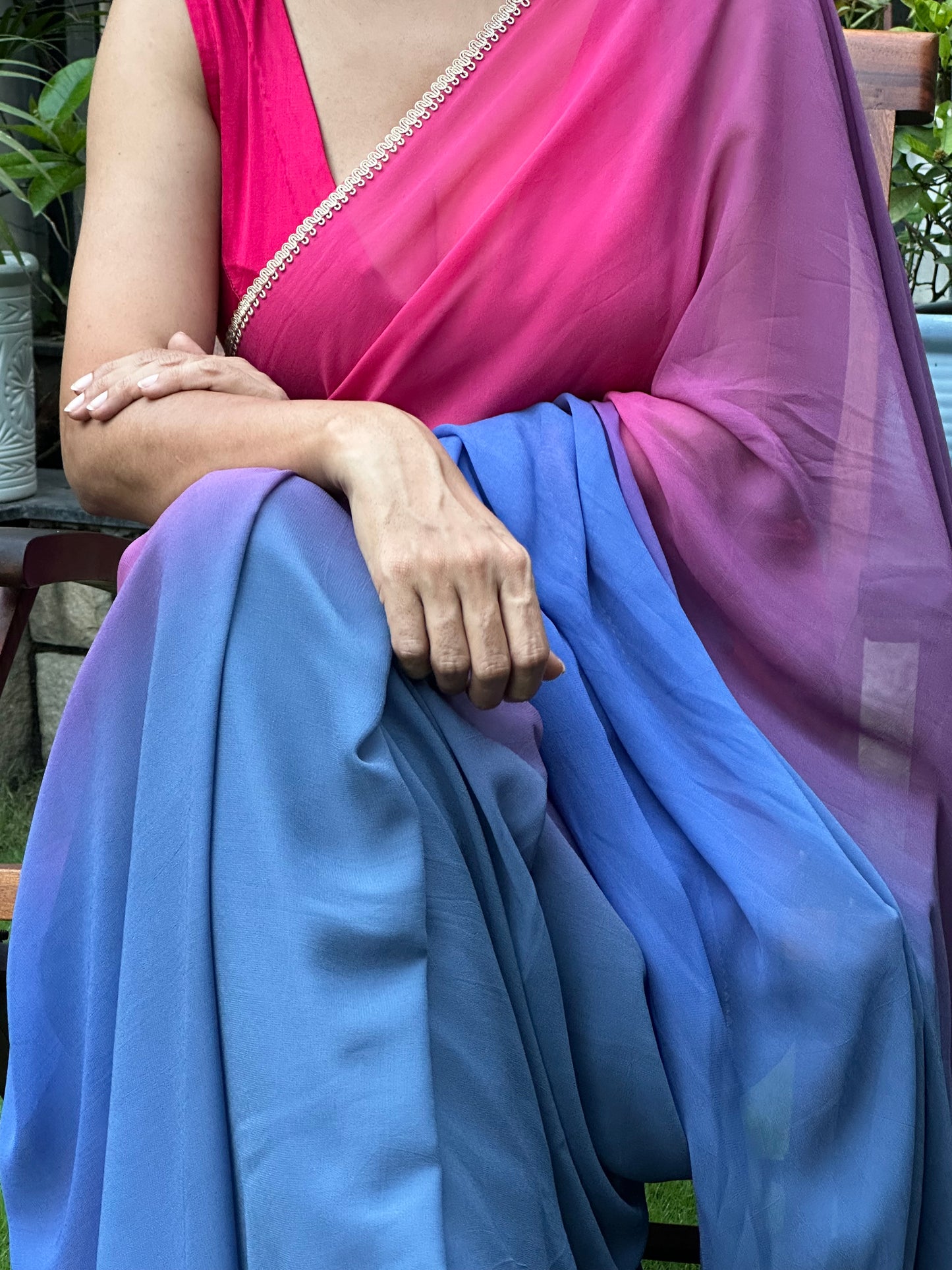 AVIRA GEORGETTE SARI