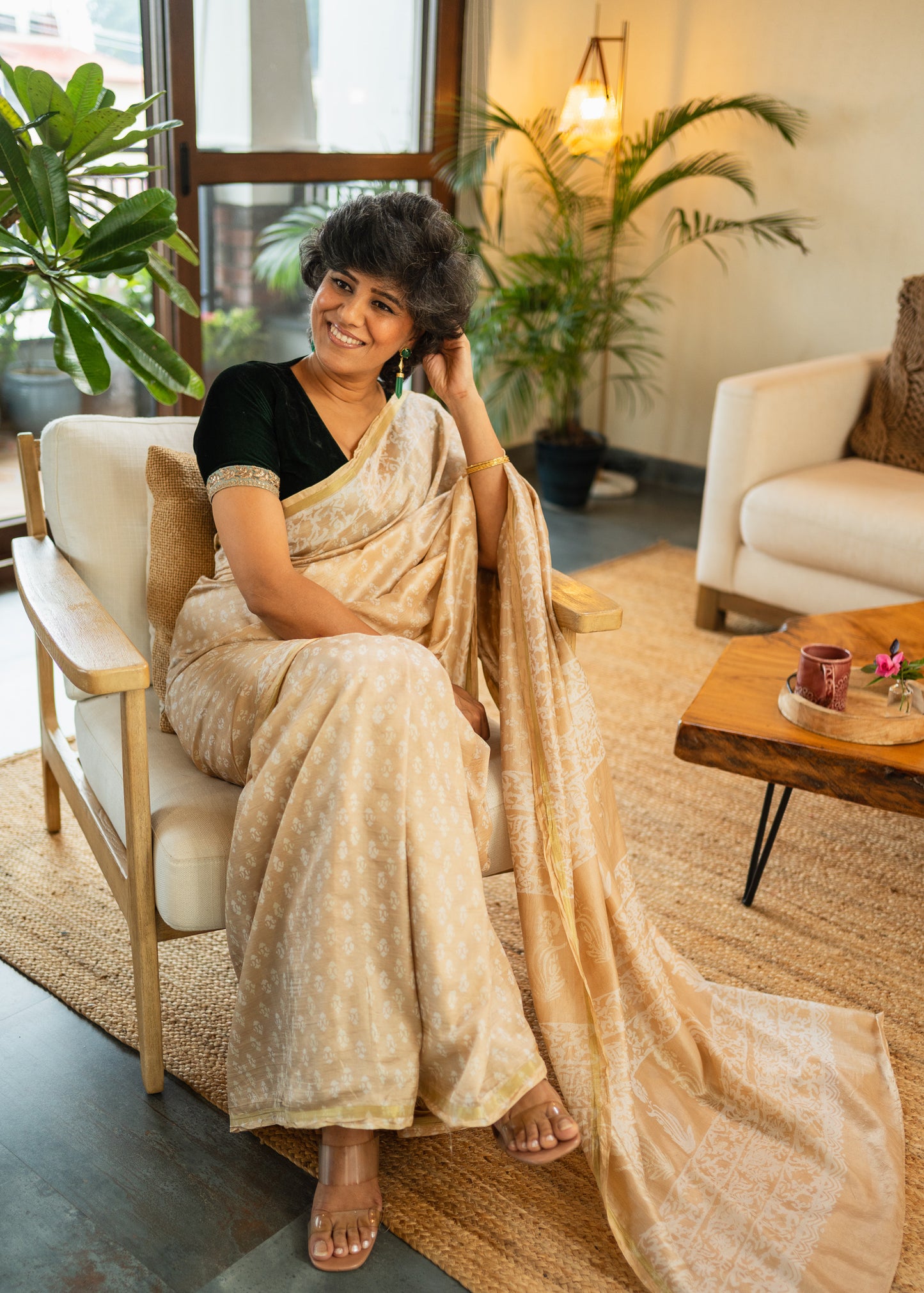 VIDYA  SILK  SARI