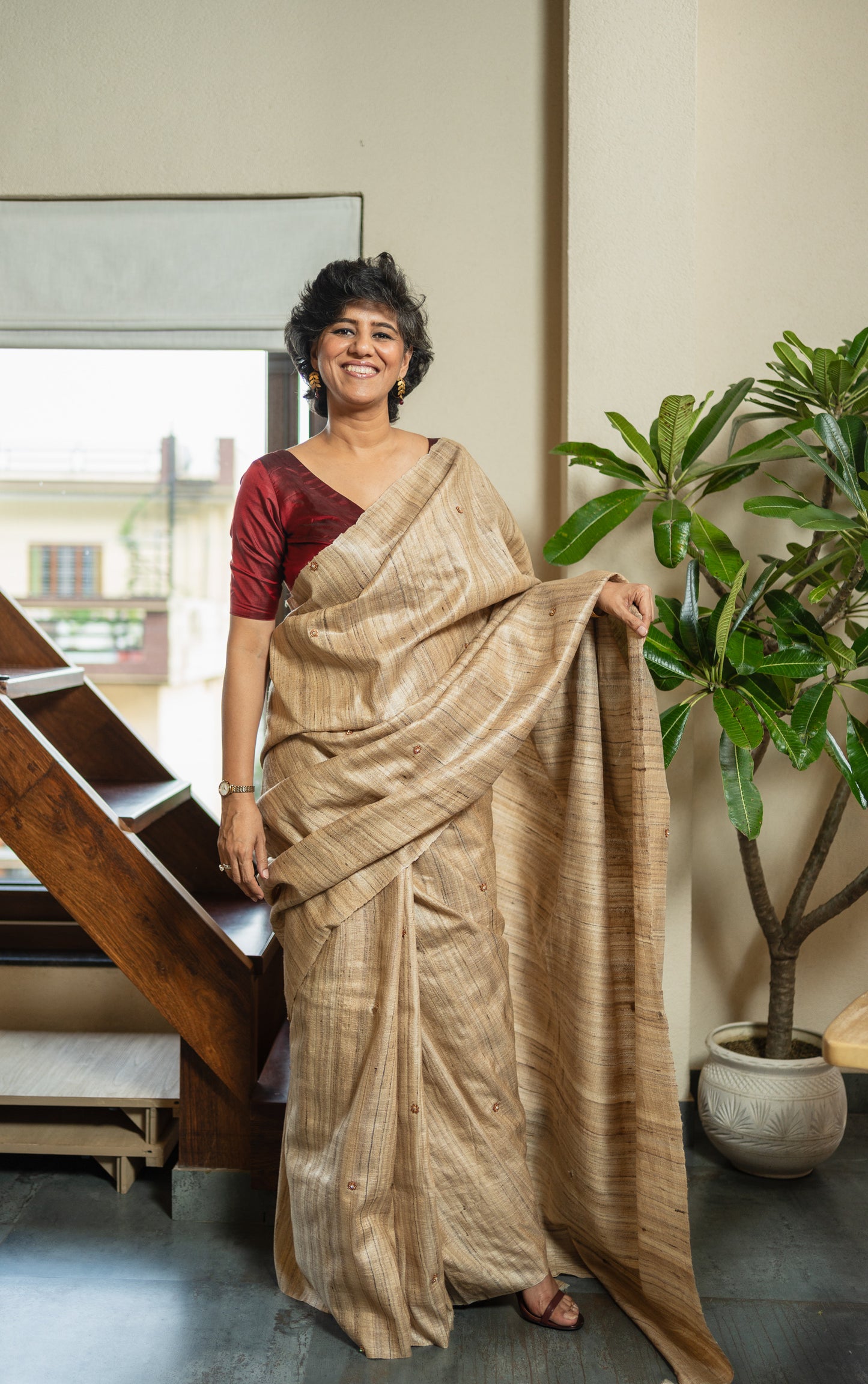 KHOOBSURAT  SILK  SARI
