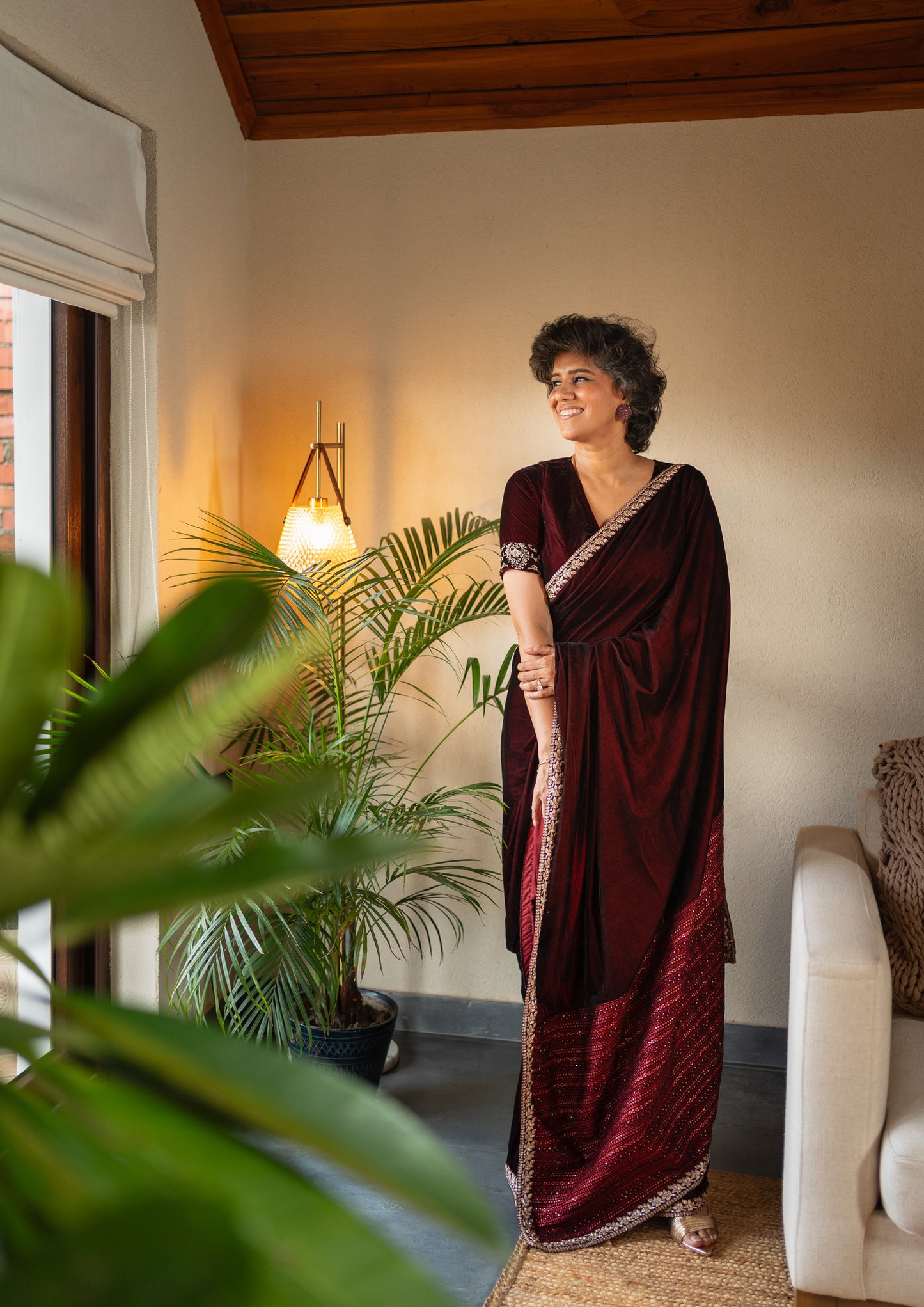 PARIKSHIT VELVET SARI