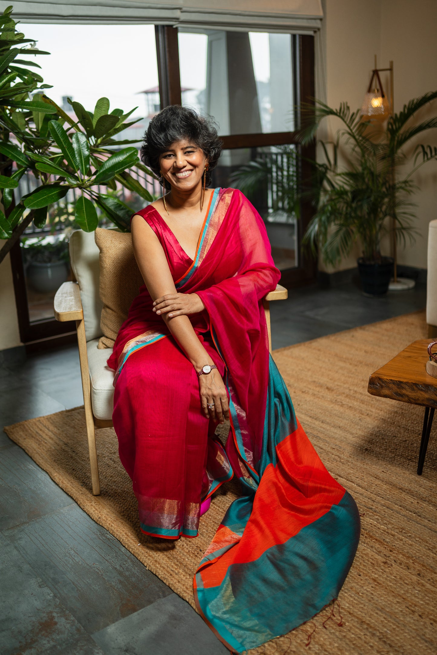 AKSHRA  SILK  SARI