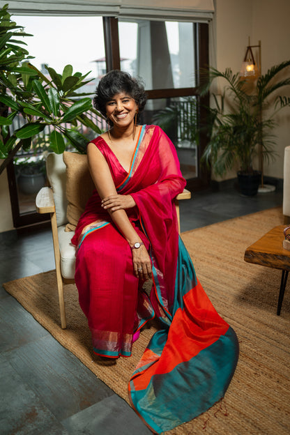 AKSHRA  SILK  SARI