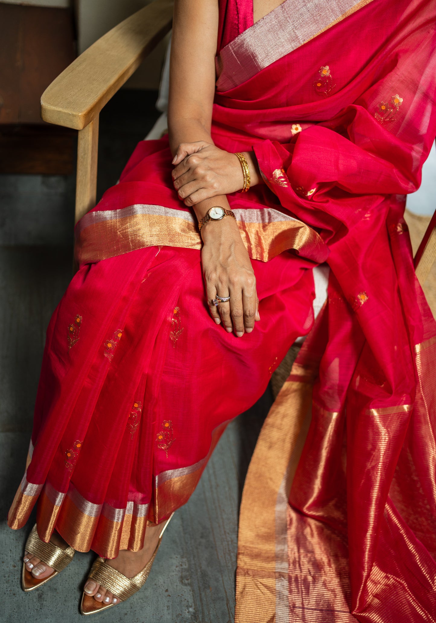 DHYANI SILK  SARI