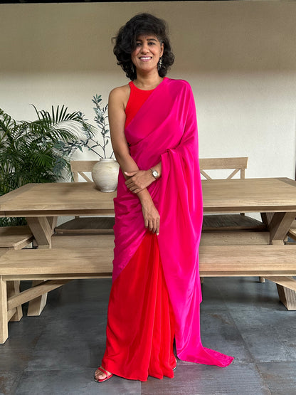 ROCK AND BLOOM SAREE