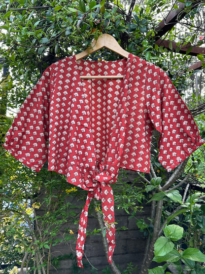 MAULIKA COTTON BLOUSE