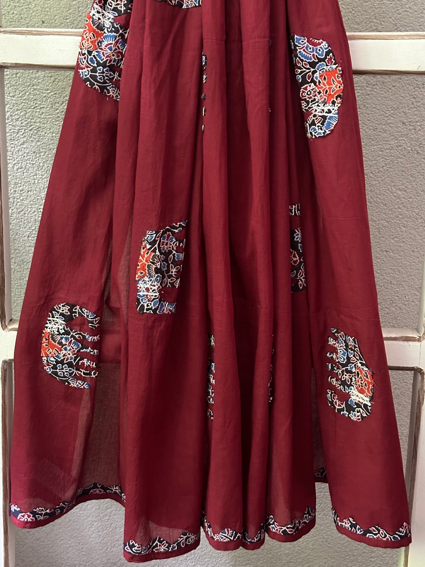 INDU  APPLIQUE  DUPATTA