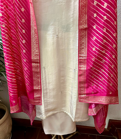 DEVIKA  RANI  SEMI STITCHED SUIT SET