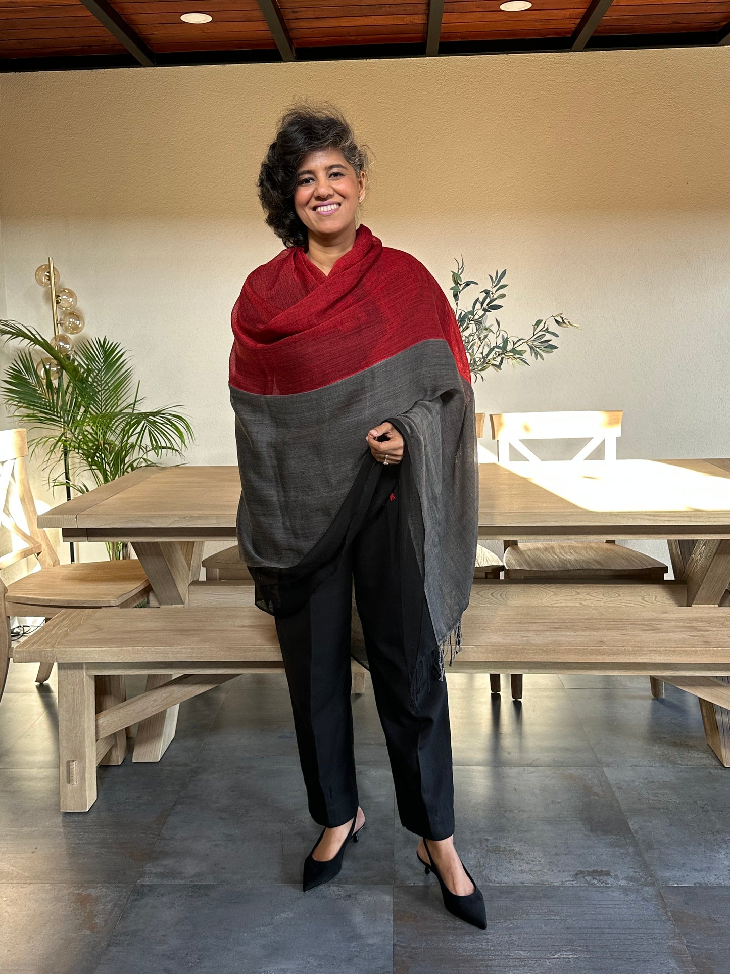 BHUTA  SHAWL ( Three Layer Shawl )