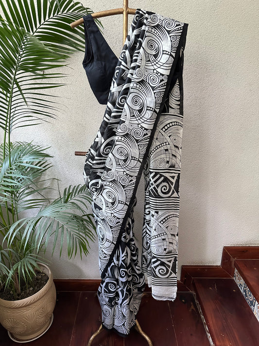 AKRURA  SILK SARI
