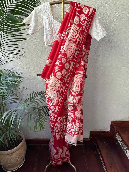 AGNI  SILK SARI