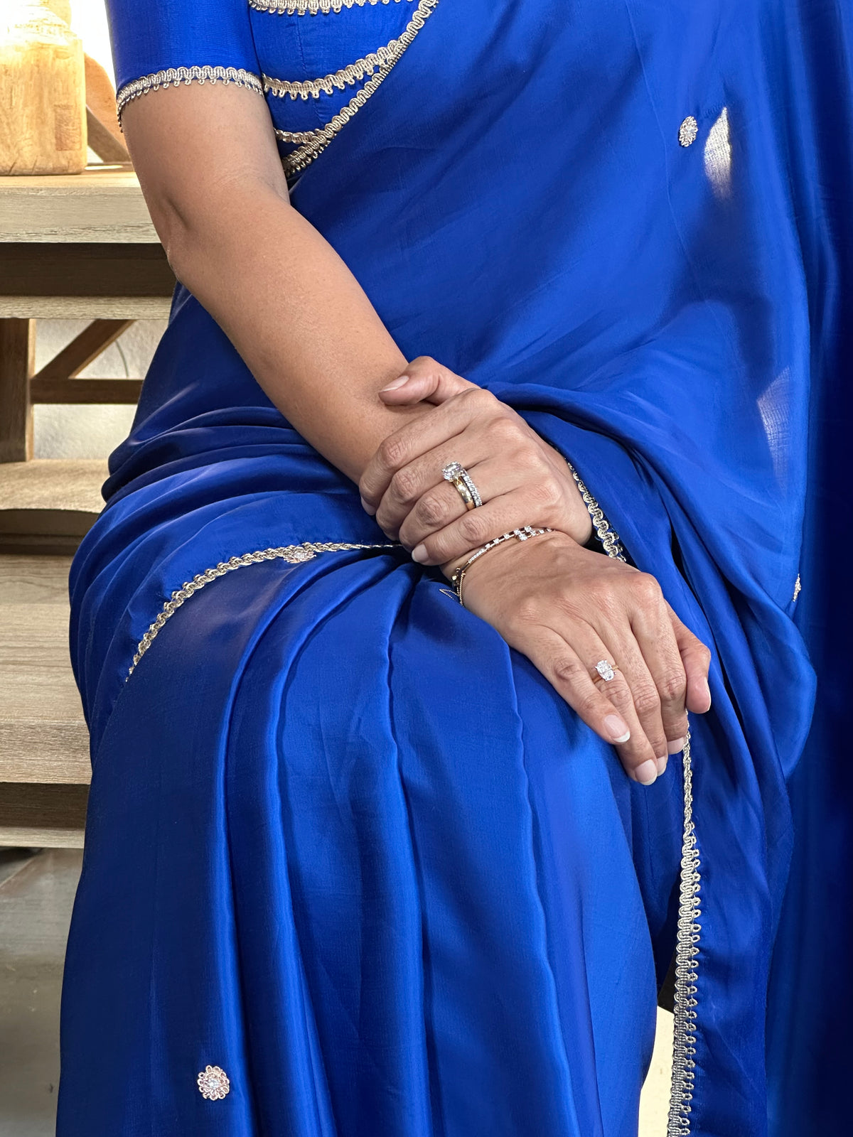 SANTOSH  BEMBERG MODAL SARI