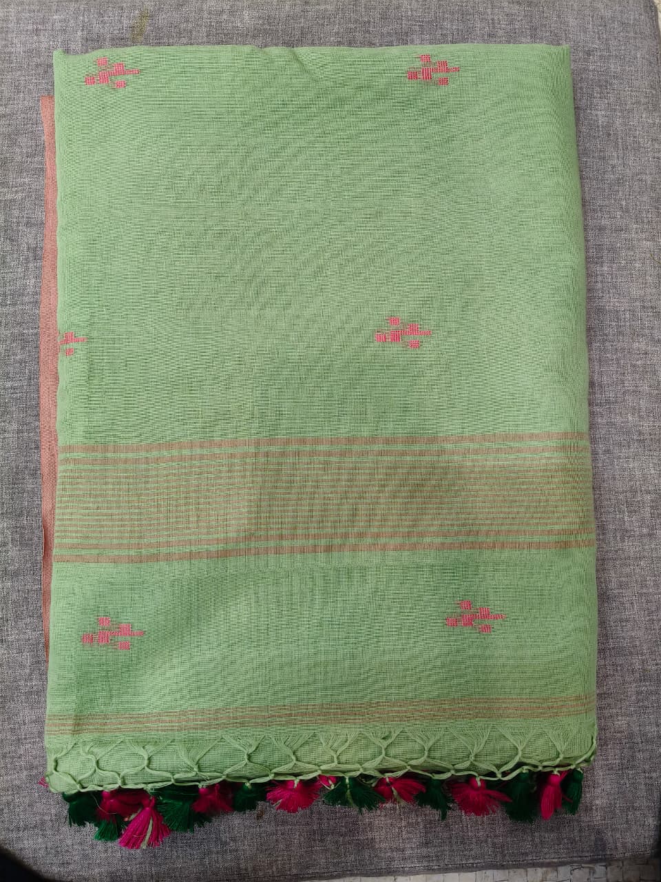 MUL BOOTA HANDLOOM COTTON SARI 2700/2400/2600