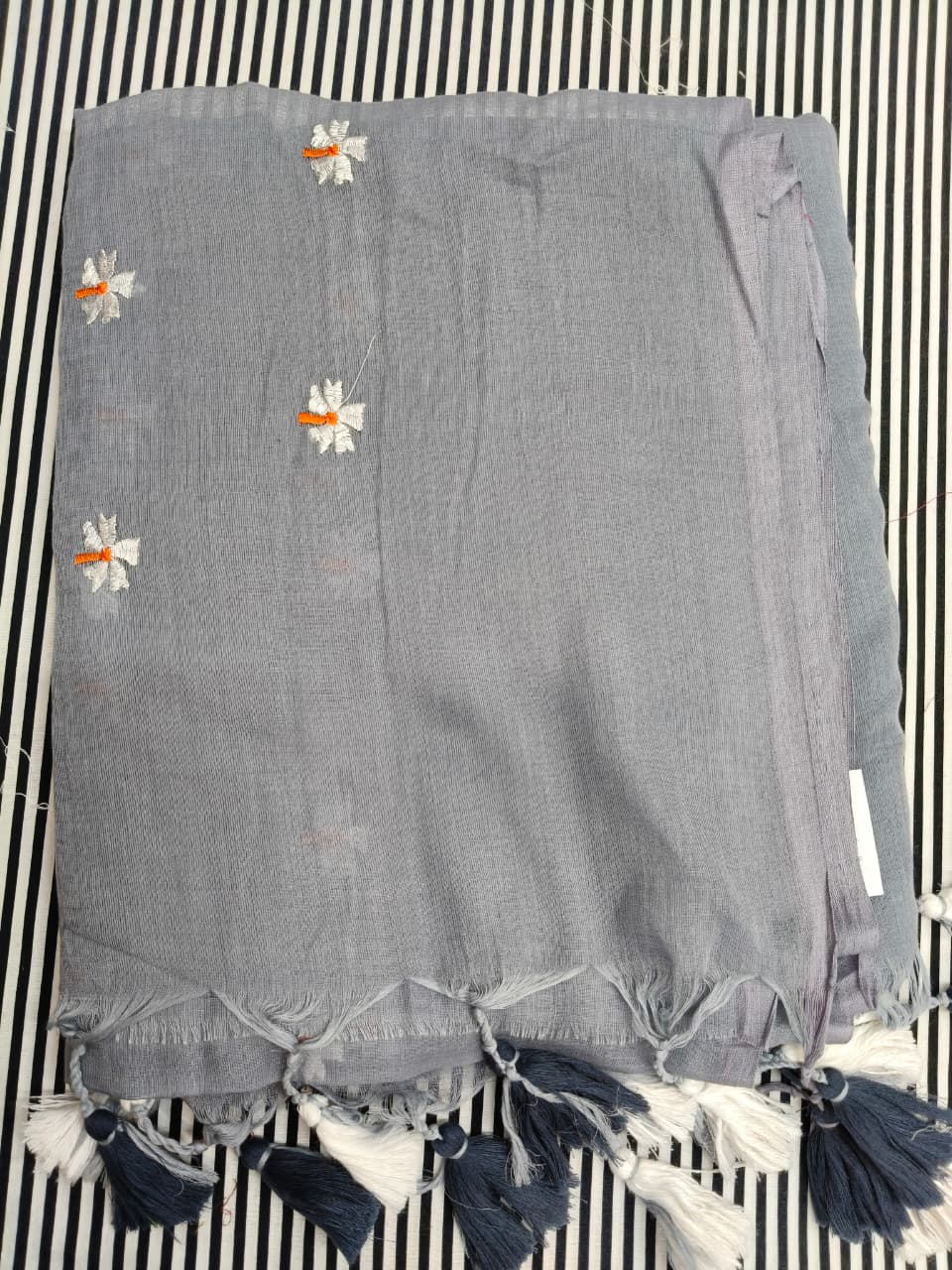 MUL COTTON SIBOI FLOWER SARI 1690