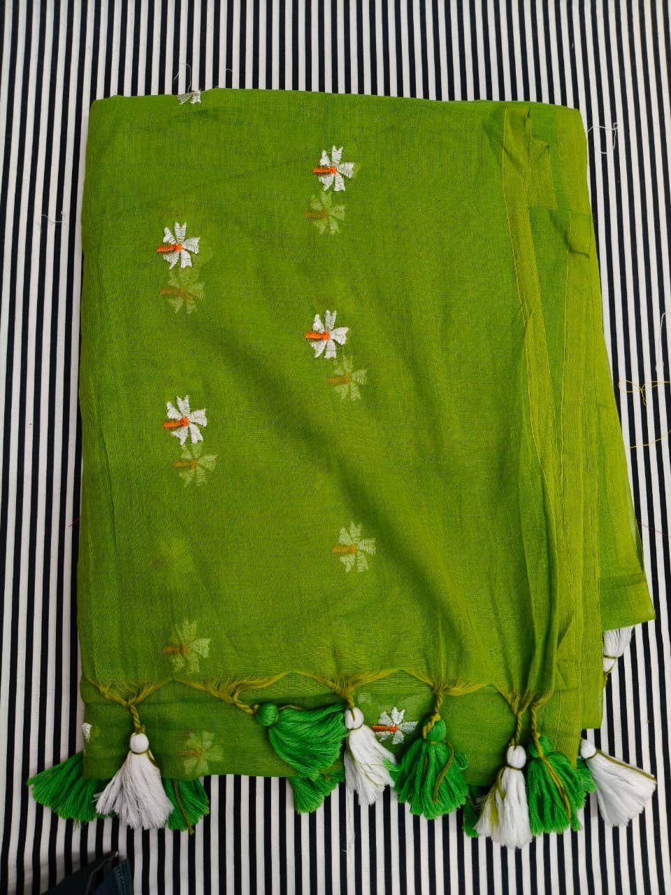 MUL COTTON SIBOI FLOWER SARI 1690