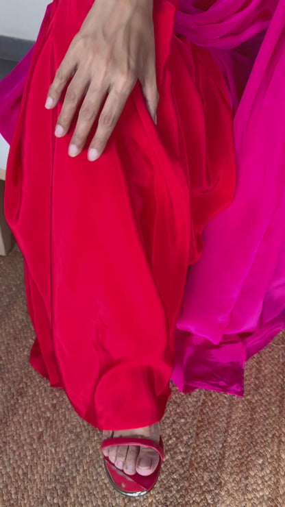 ROCK AND BLOOM SAREE