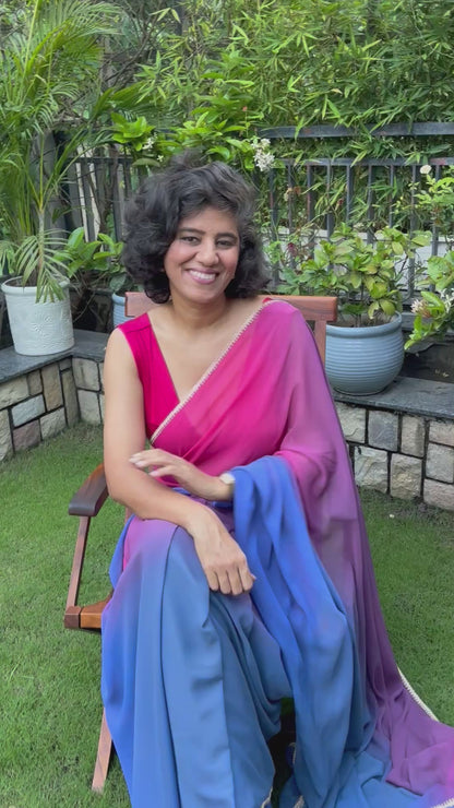 AVIRA GEORGETTE SARI