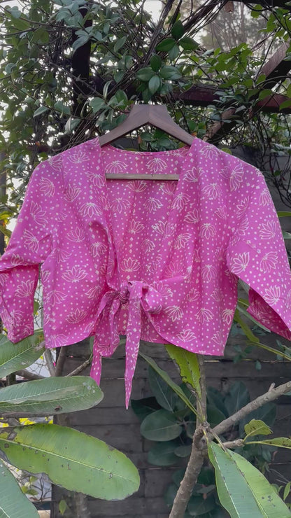 MAULIKA COTTON BLOUSE