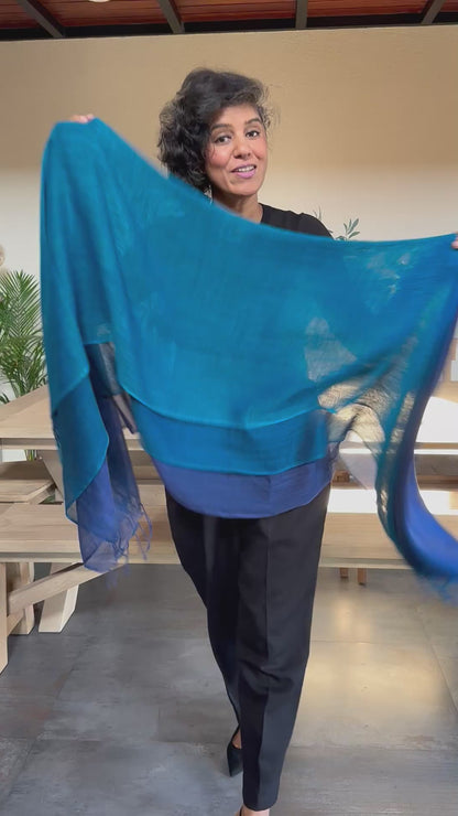 DWARKADHISH  SHAWL ( Three Layer Shawl )