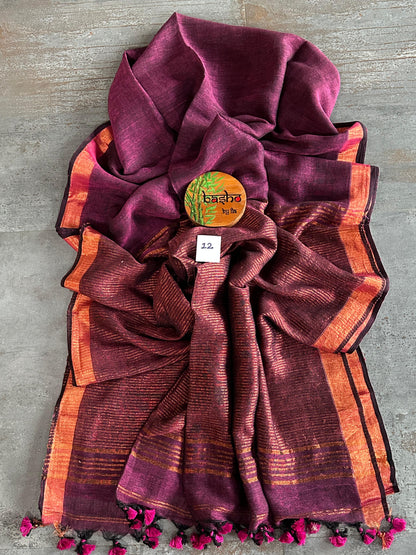 LINEN SAREES
