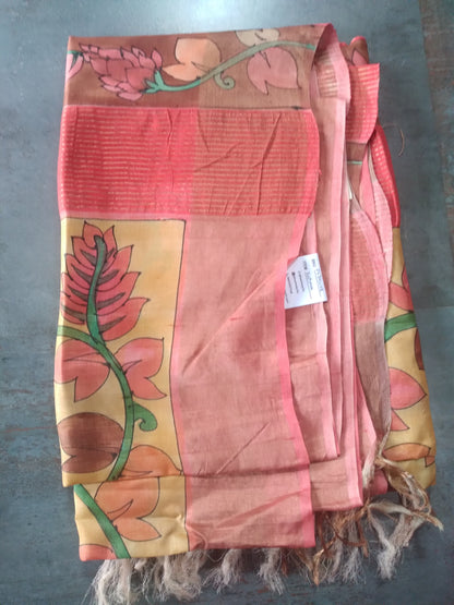 HAND PAINTED SILK SARI